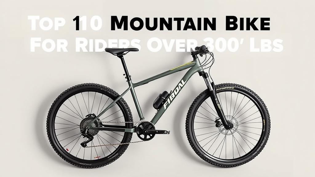 Top 10 Mountain Bikes for Riders Over 300 Lbs